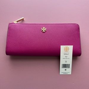 Tory Burch Emerson L-Zip Continental Wallet